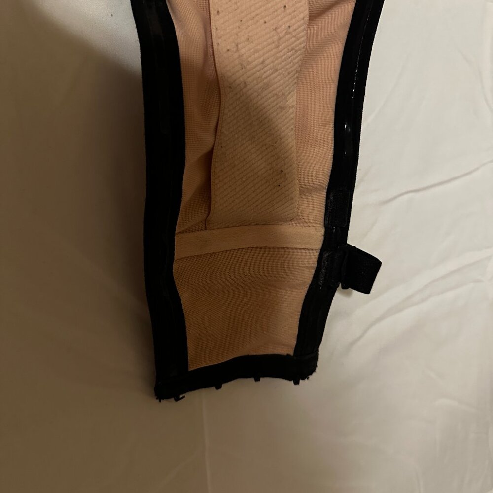 HOT Plus Lingerie Retro Inspired Pink Black Lace Torrid Bra Convertible 42 DDD - Picture 5 of 10